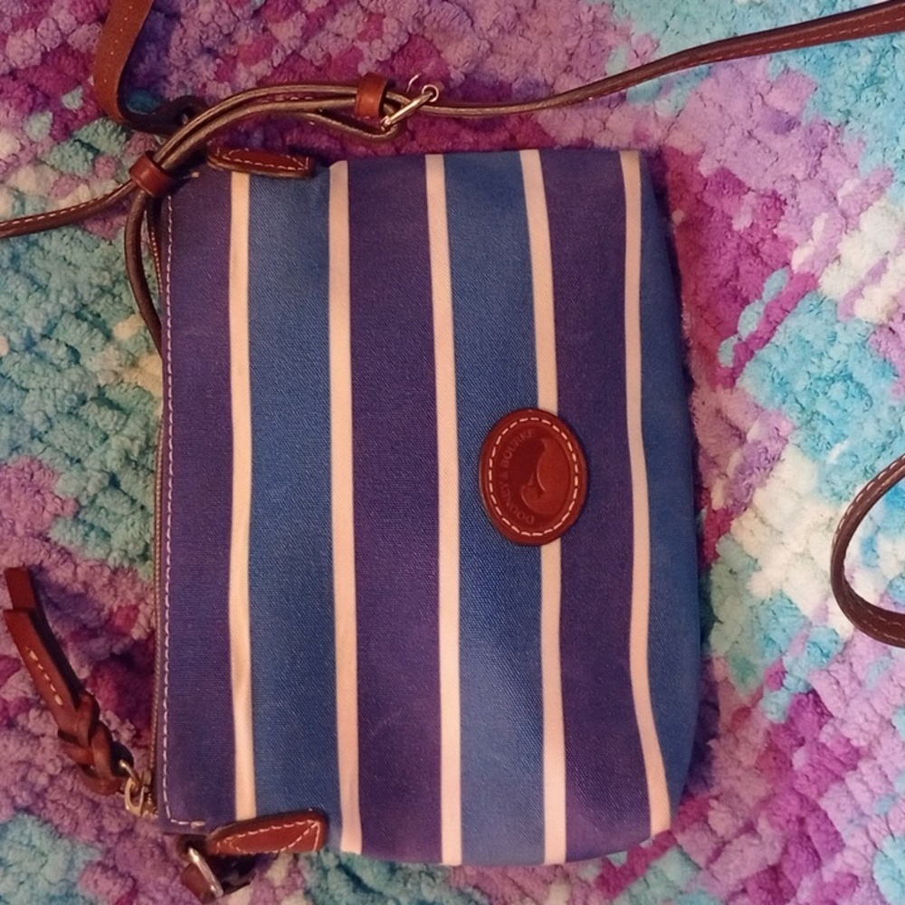 Dooney & Bourke crossbody. Some color transfer